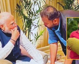 PM Modi Meets Mithilesh Desai