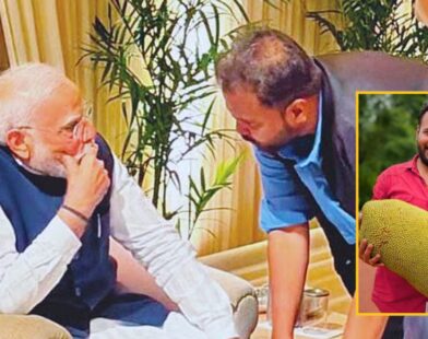 PM Modi Meets Mithilesh Desai
