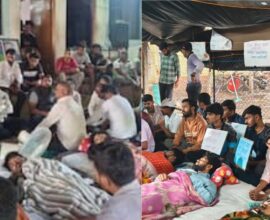 Pune Tribal Students Protest