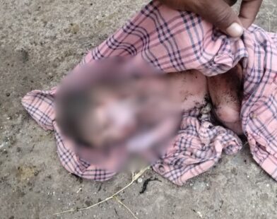 Soygaon Newborn Baby Abandoned