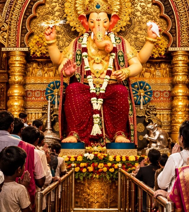 Lalbaugcha Raja VIP Darshan
