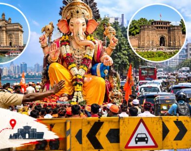 Ganpati Visarjan Traffic 2026