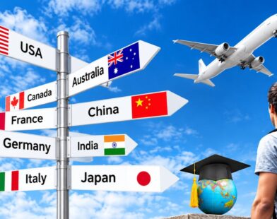 Indian Students Studying Abroad