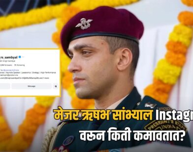 Major Rishabh Sambyal