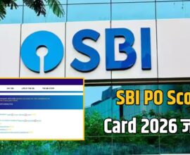 SBI PO Score Card 2026