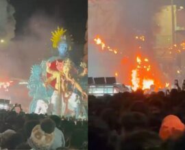 Satara Rajwada Dragon Replica Fire