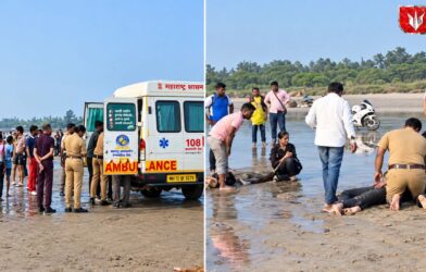 Diveagar Beach Accident