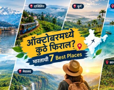 places to visit in october in india | Travel places in india