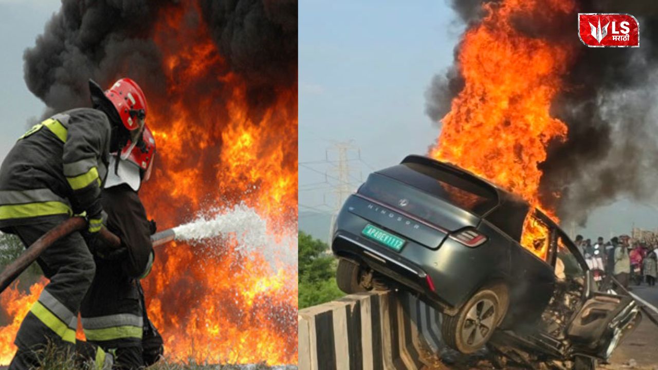 Vijayawada EV Car Accident