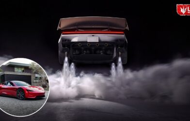 Tesla Roadster Car | Flying Car