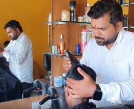 Laxmiwadi School Haircut