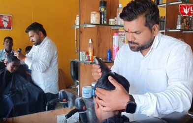Lok Shevay Marathi News (लोकशिवाय मराठी बातम्या) - Harshad website 8 Laxmiwadi School Haircut