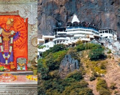 Saptashrungi gad devotees :