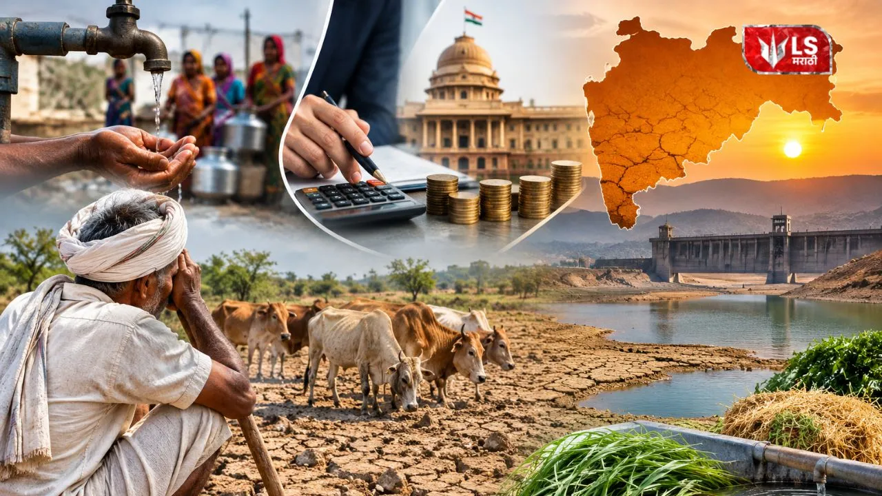 Lok Shevay Marathi News (लोकशिवाय मराठी बातम्या) - Shivani Lokshevay 4 Maharashtra Drought Alert