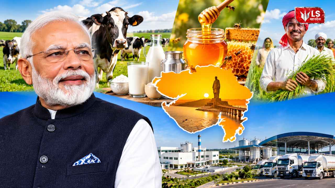 Lok Shevay Marathi News (लोकशिवाय मराठी बातम्या) - Shivani Lokshevay 84 PM Modi Gujarat Visit 2026