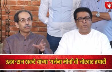 Uddhav Raj Thackeray March
